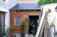 Bardage petit garage